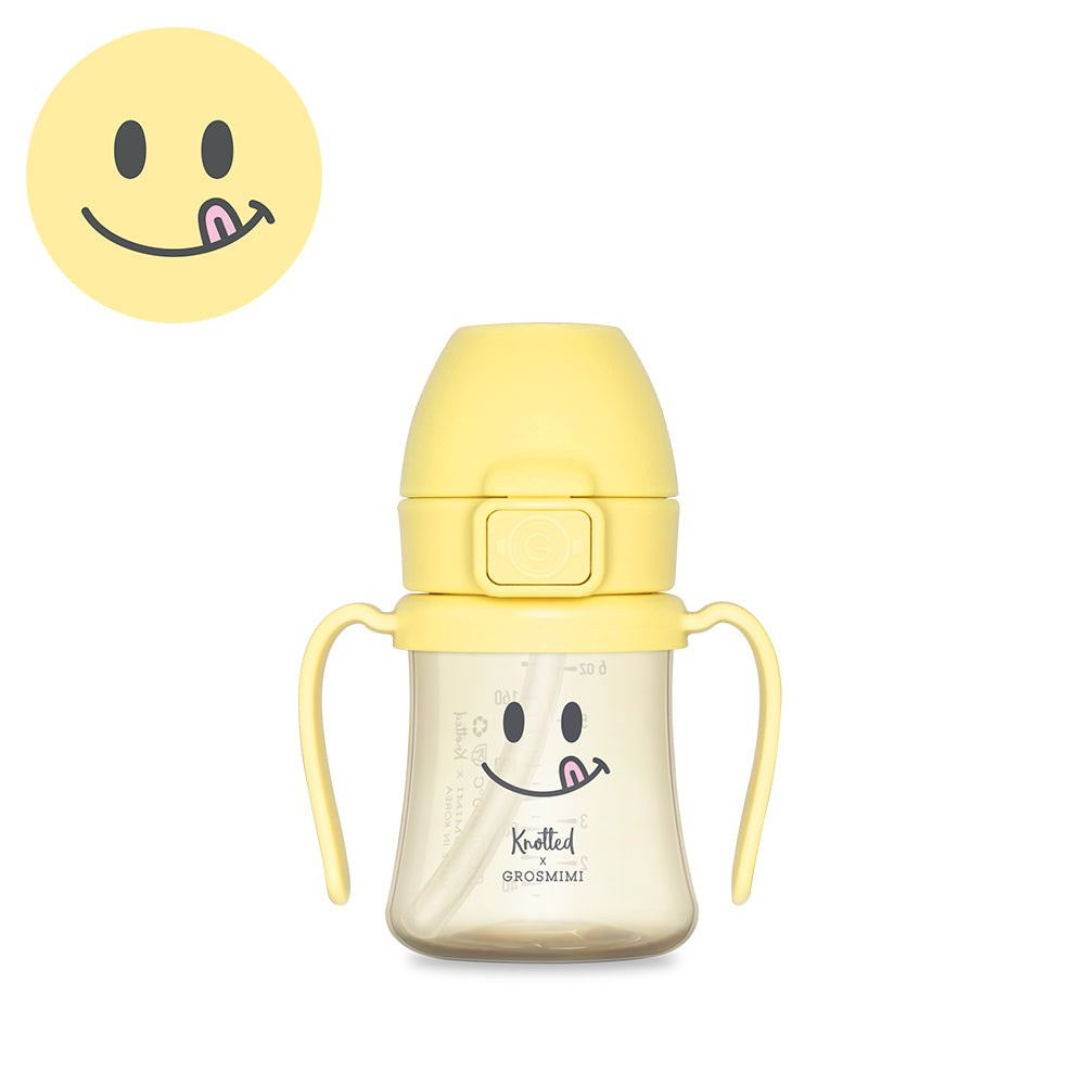 Grosmimi X Knotted PPSU Straw Cup 200 ml *Limited Edition*