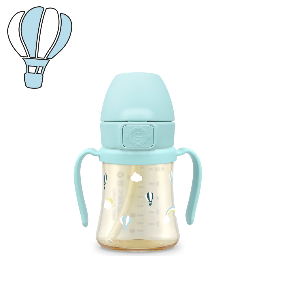 Grosmimi PPSU Sky Balloon Straw Cup (200/300ml)