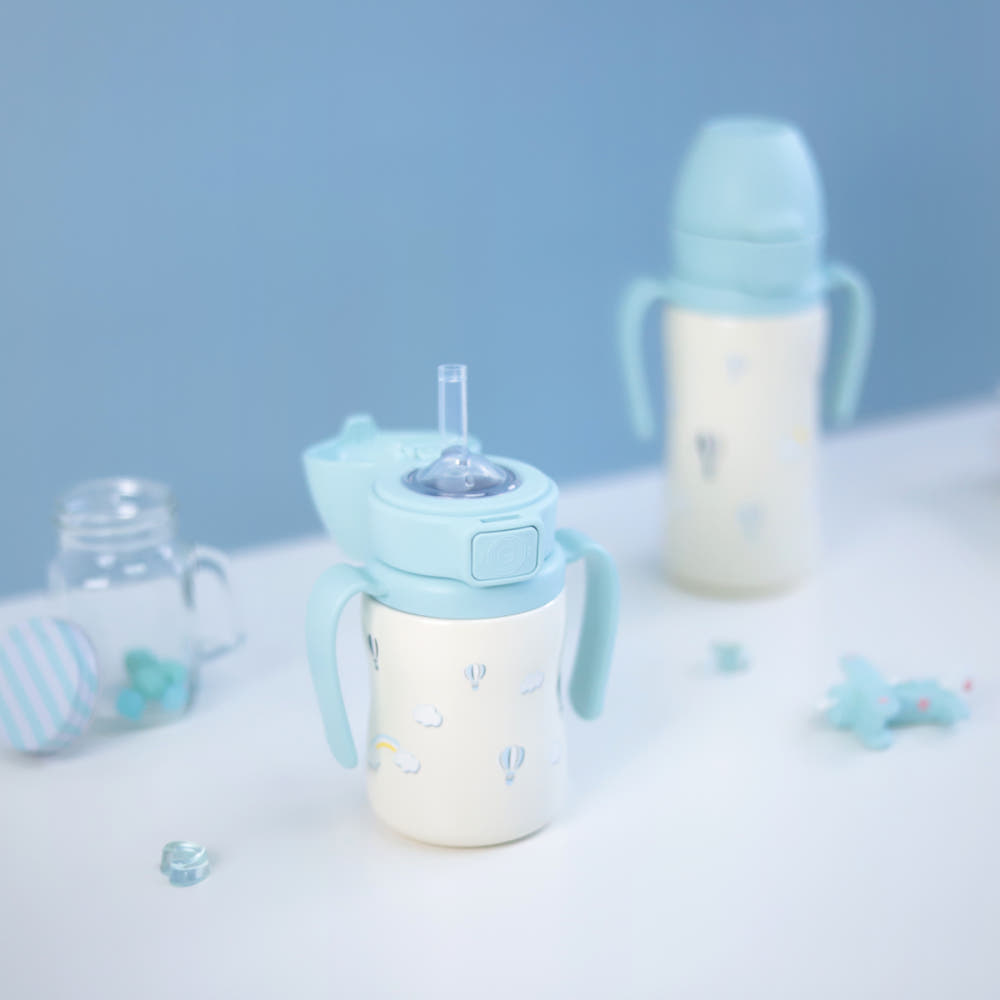 Grosmimi Stainless Steel Straw Cup 200 ml