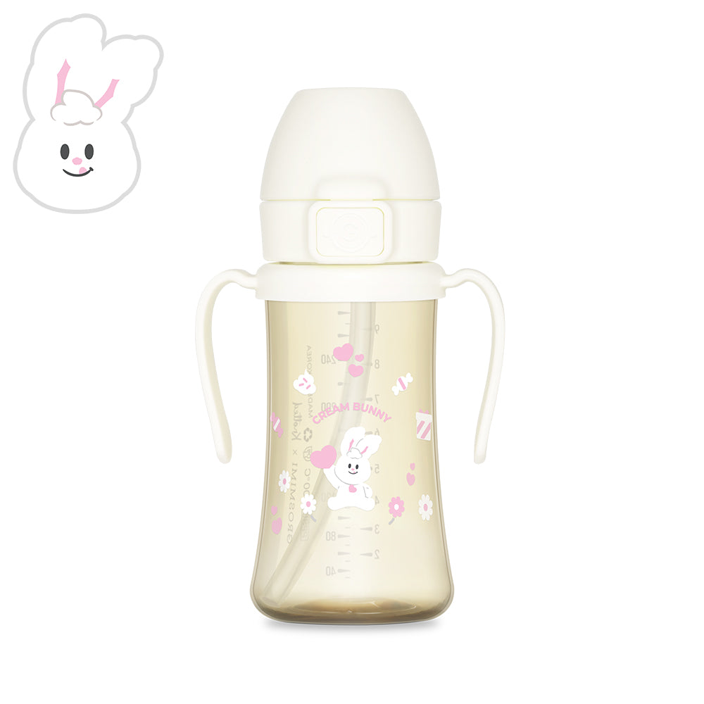 Grosmimi X Knotted PPSU Straw Cup 300 ml *Limited Edition*
