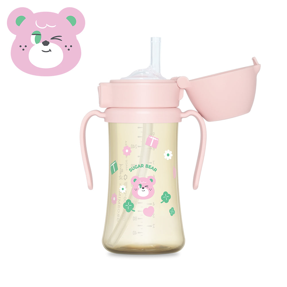 Grosmimi X Knotted PPSU Straw Cup 300 ml *Limited Edition*