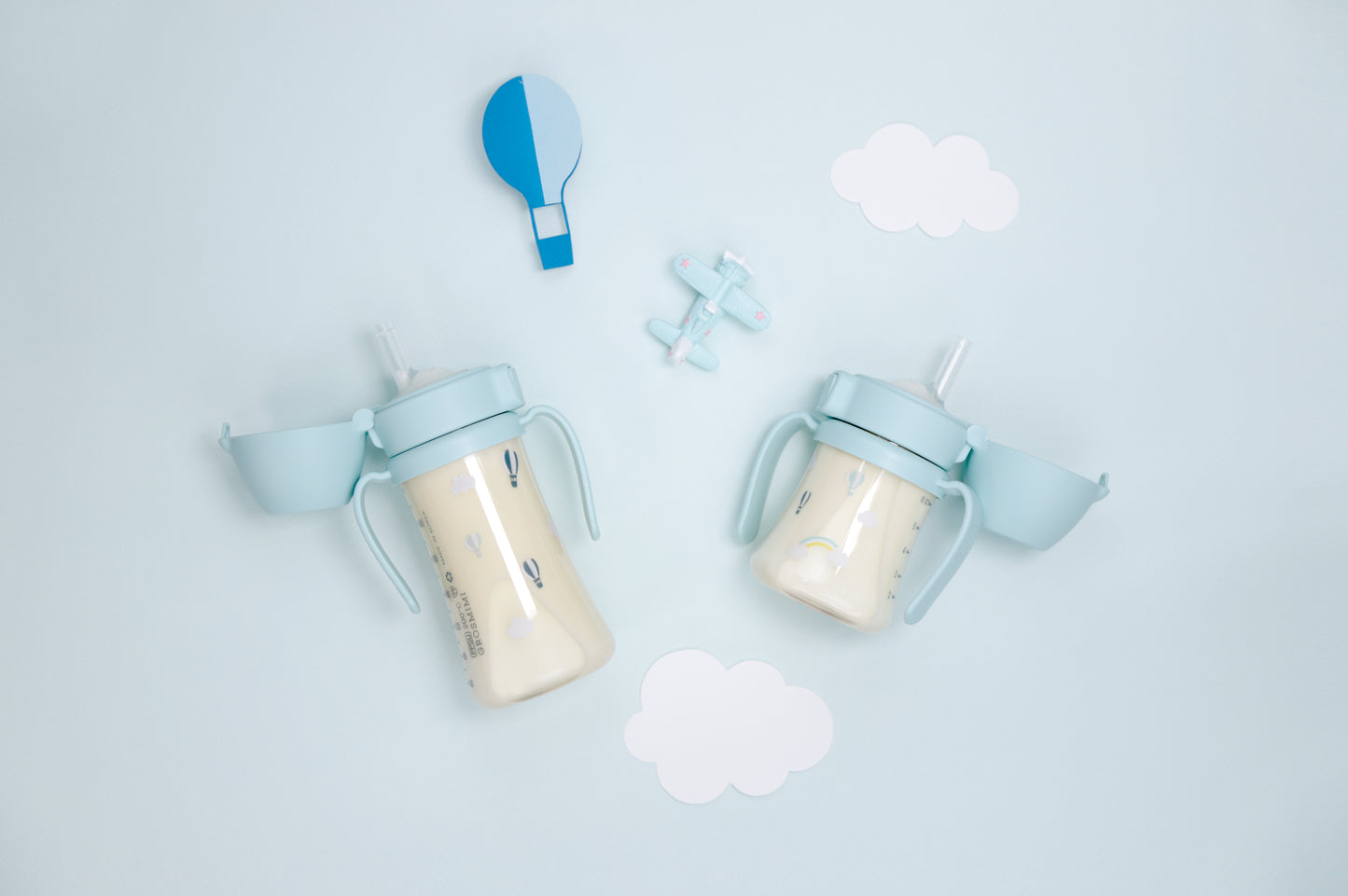 Grosmimi PPSU Sky Balloon Straw Cup (200/300ml)
