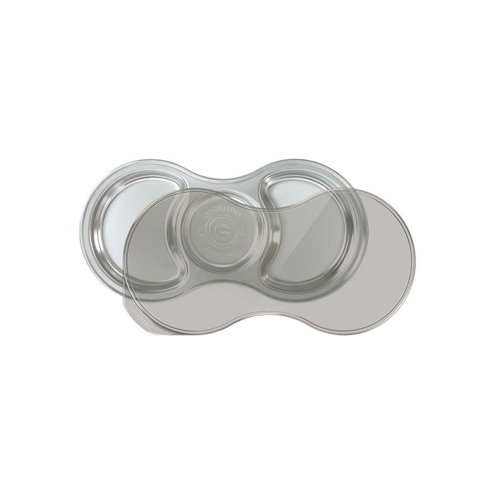Grosmimi Stainless Steel Food Tray 3 Section