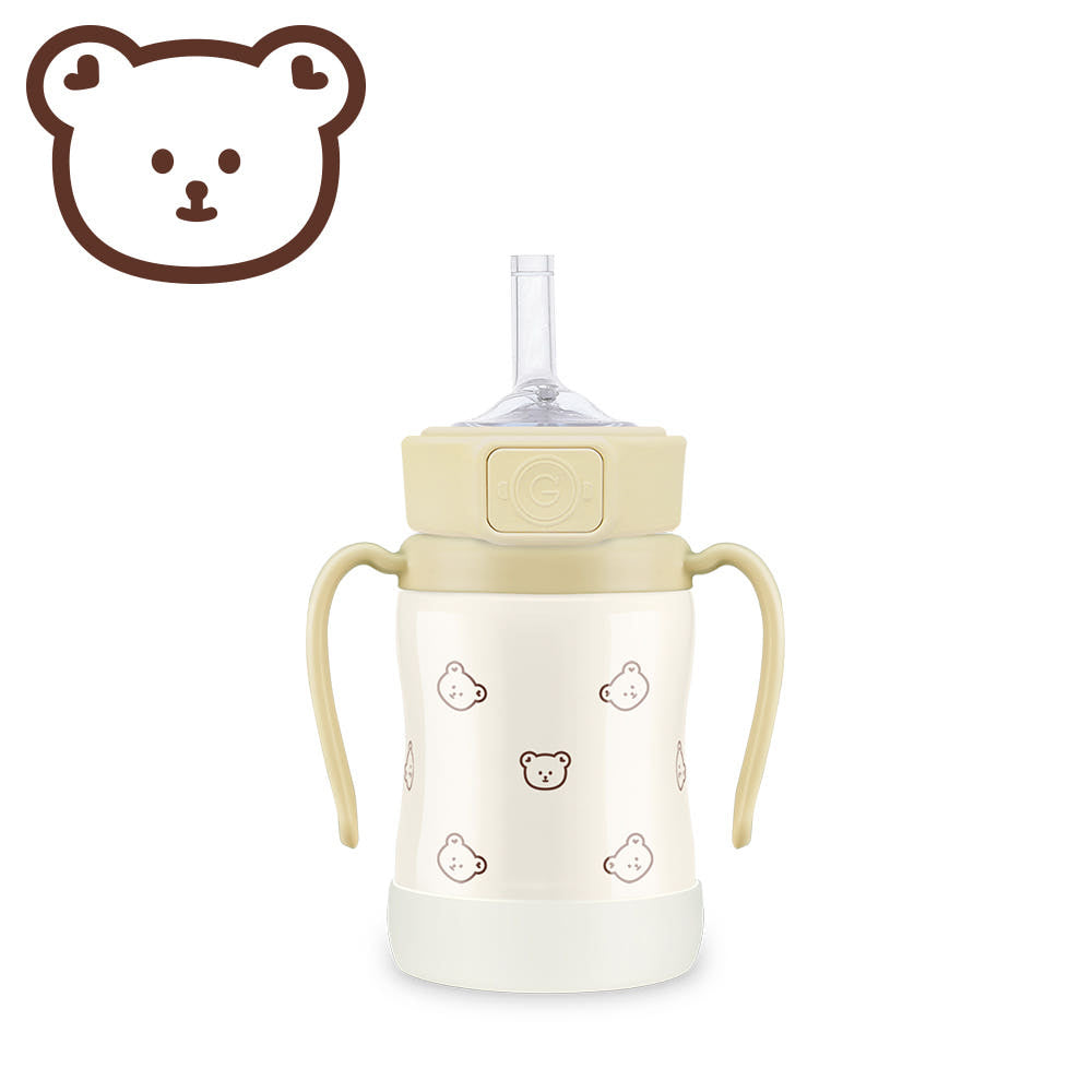 Grosmimi Stainless Steel Straw Cup 200 ml