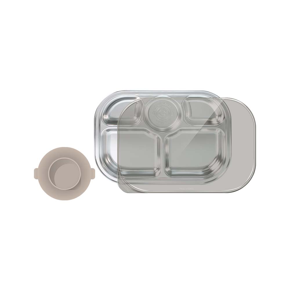Grosmimi Stainless Steel Food Tray 5 Section