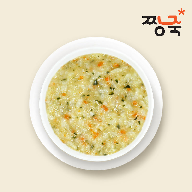 Jjangjuk Salmon Broccoli Porridge