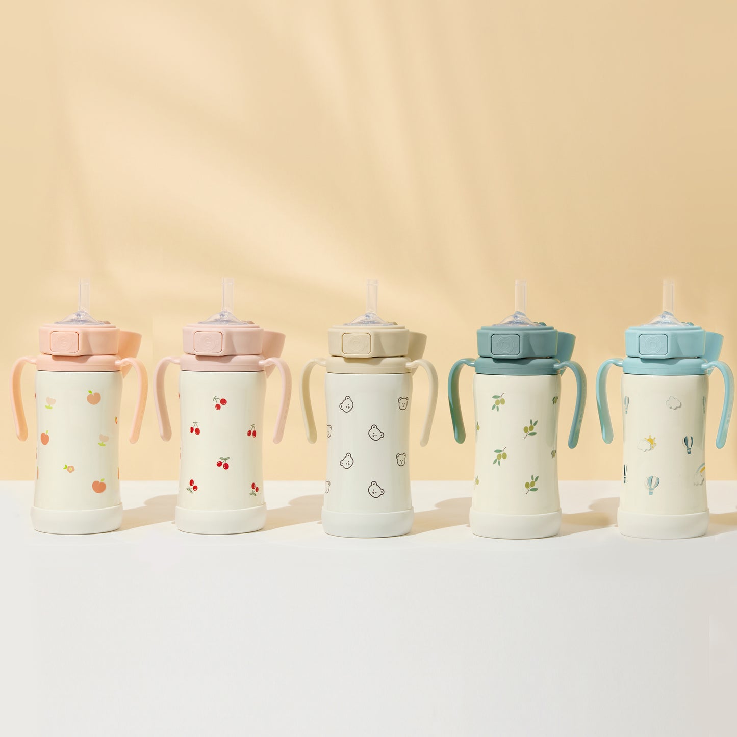Grosmimi Stainless Steel Straw Cup 300 ml