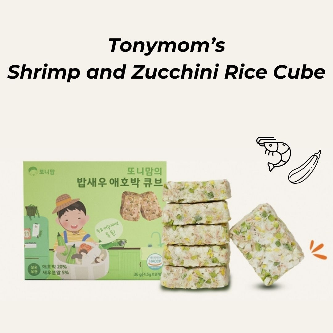 Tonymom’s Shrimp and Zucchini Rice Cube