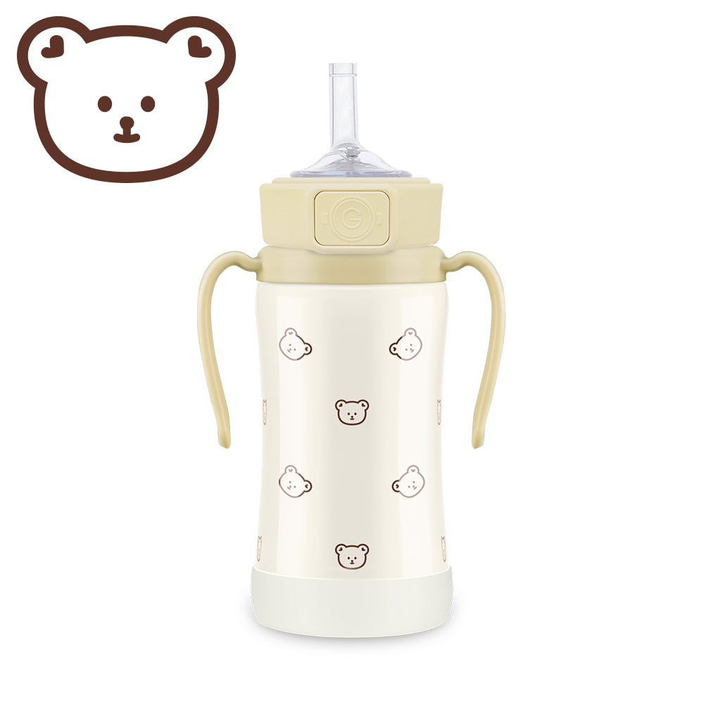 Grosmimi Stainless Steel Straw Cup 300 ml
