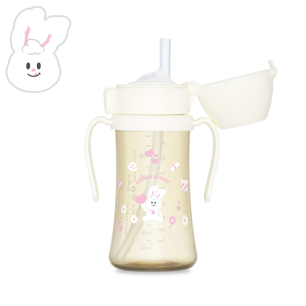 Grosmimi X Knotted PPSU Straw Cup 300 ml *Limited Edition*