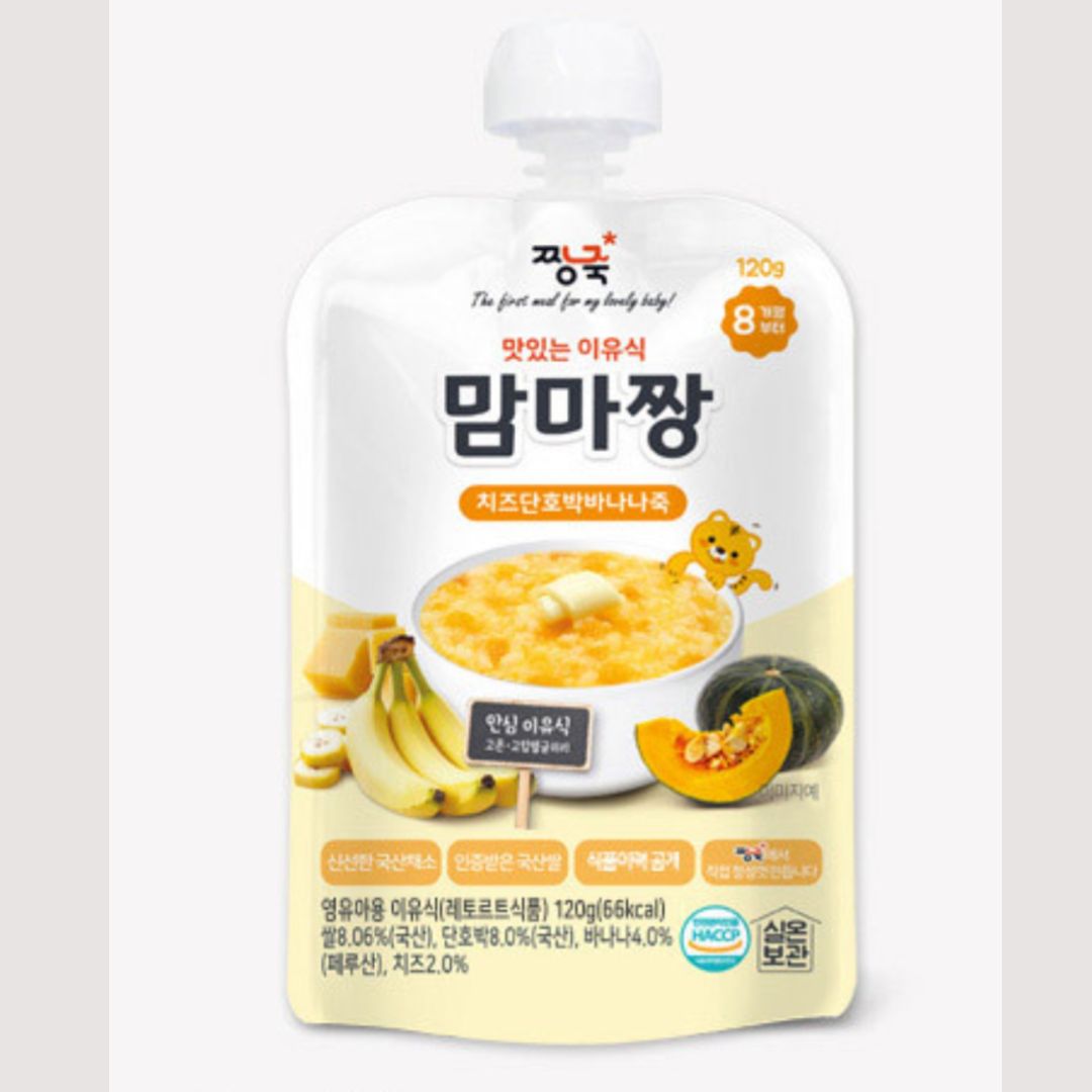 Jjangjuk Mammajjang Baby Porridge Pouch