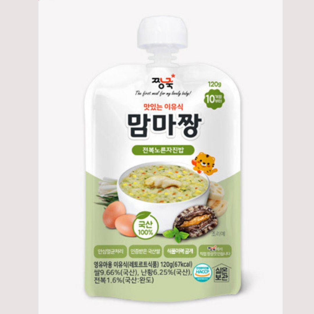 Jjangjuk Mammajjang Baby Porridge Pouch