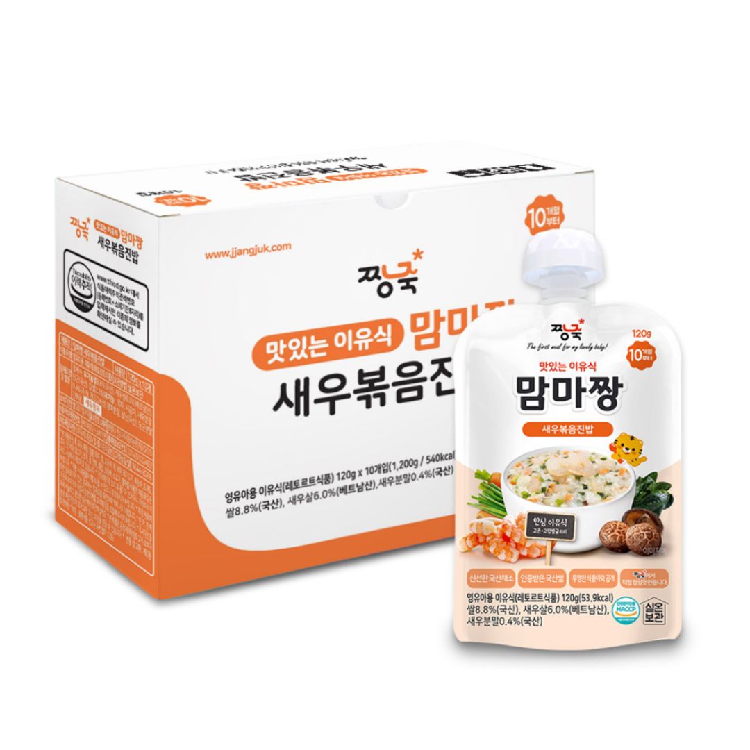 Jjangjuk Mammajjang Baby Porridge Pouch