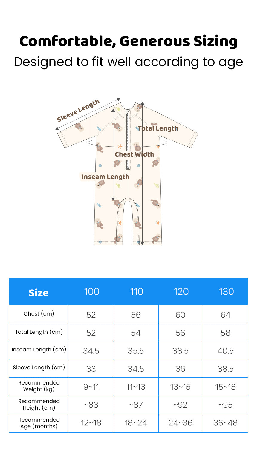 Bebenuvo Happy Time Kids Rash Guard