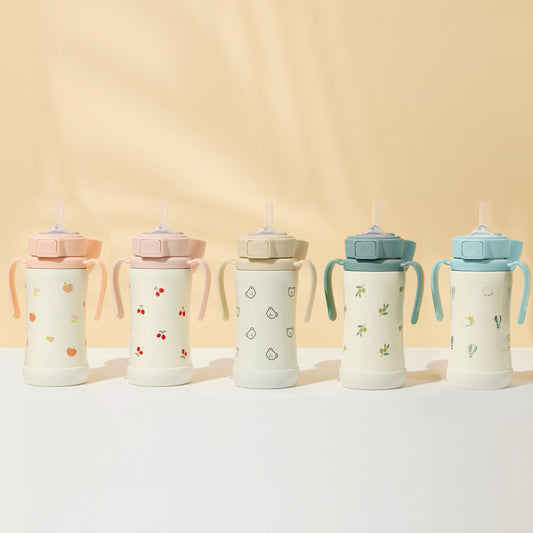 Grosmimi Stainless Steel Straw Cup 300 ml