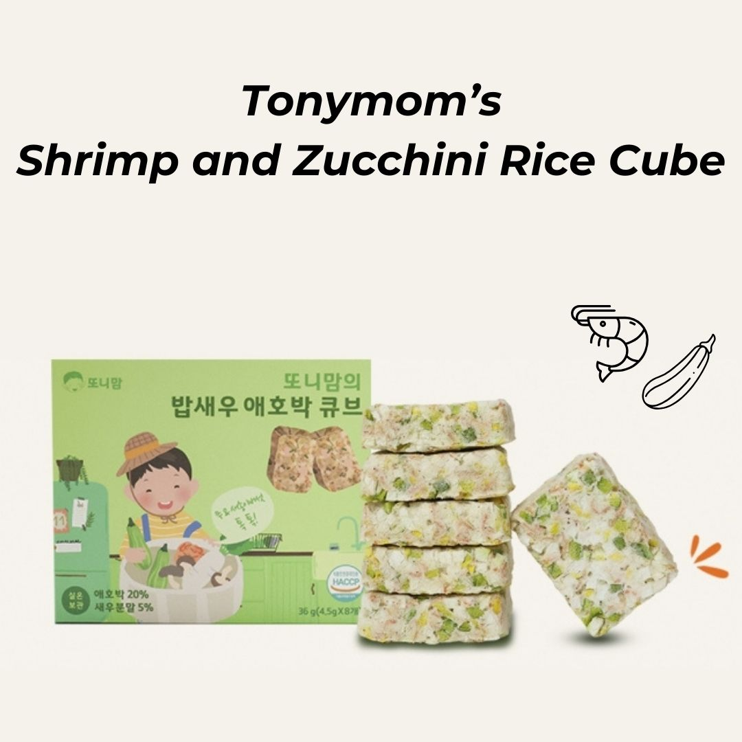 Tonymom’s Shrimp and Zucchini Rice Cube (Dispatch after 10th Jan)