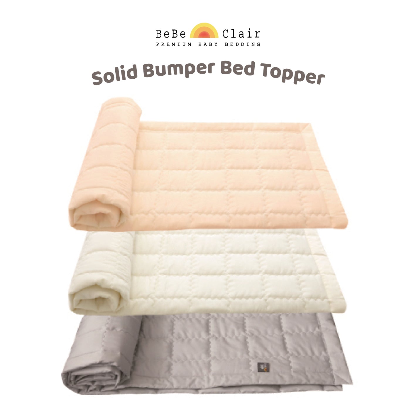 Bebeclair Bumper Bed Mat Topper