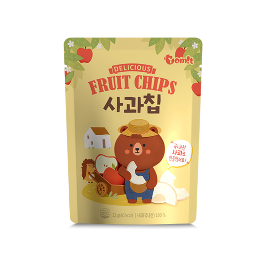 Jjangjuk Freeze Dried Apple Chips Set of 3