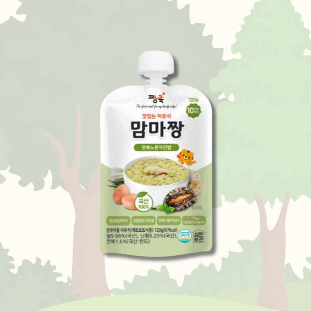 Jjangjuk Mammajjang Baby Porridge Pouch